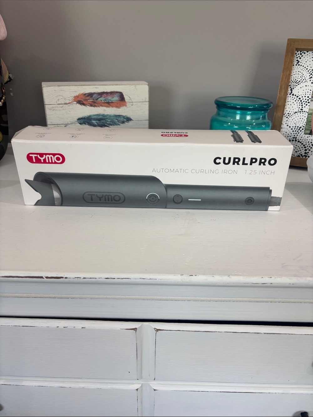 Tymo CurlPro Automatic Curling Iron 1.25" in Black New in Box